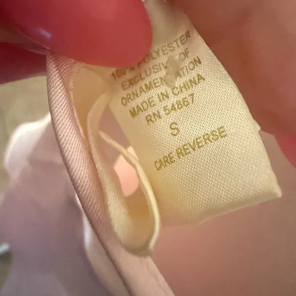 Gold label Victoria's Secret Pink Sequin Chemise